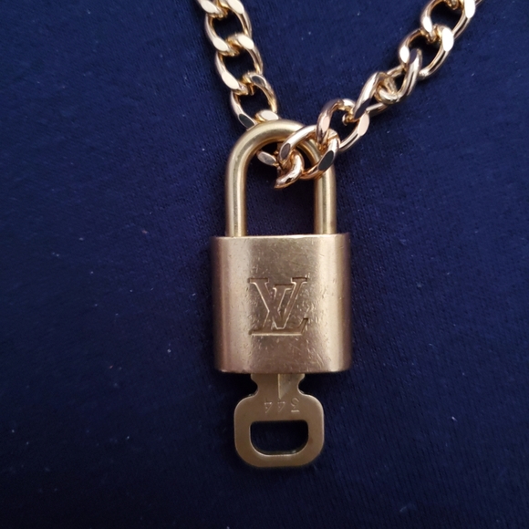 Louis Vuitton Lock Necklace - Picture 2 of 4